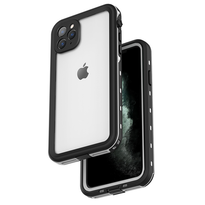 Clear Dot Waterproof Apple iPhone 11 Pro Max Case Swimming