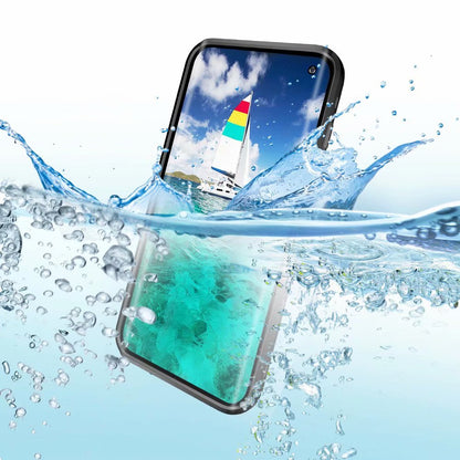 Clear Dot Waterproof Samsung Galaxy S10 Case Swimming