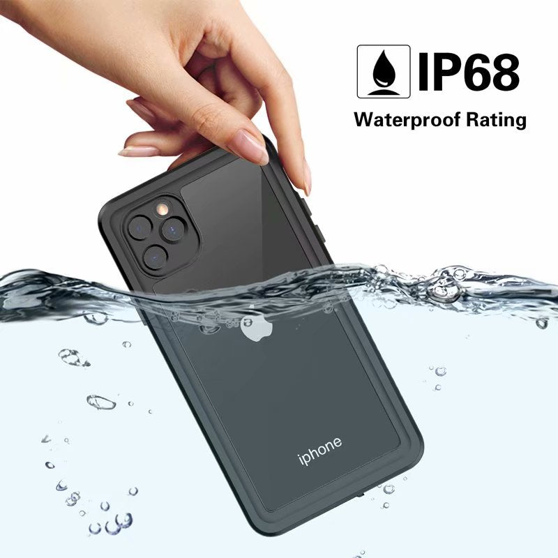 Twill Swimming IP68 Waterproof Apple iPhone 11 Pro Max Case Bumper Combo