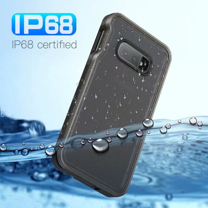 Burst Slim Swimming Waterproof Samsung Galaxy S10e Case Clear