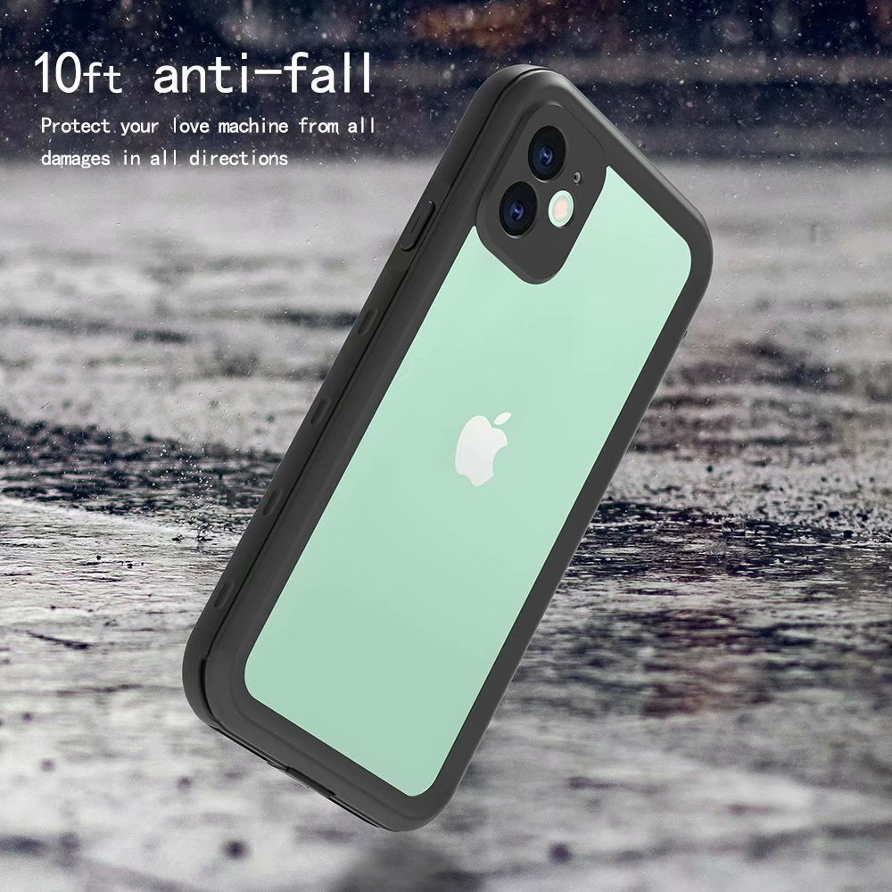 Burst Slim Swimming Waterproof Apple iPhone 11 Case Clear