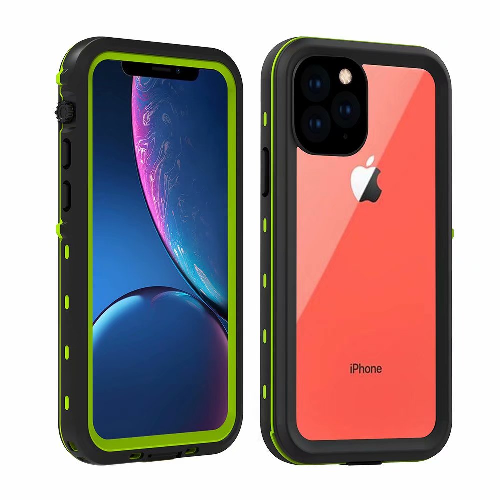 Clear Dot Waterproof Apple iPhone 11 Pro Case Swimming