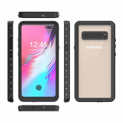 Clear Dot Waterproof Samsung Galaxy S10 5G Case Swimming