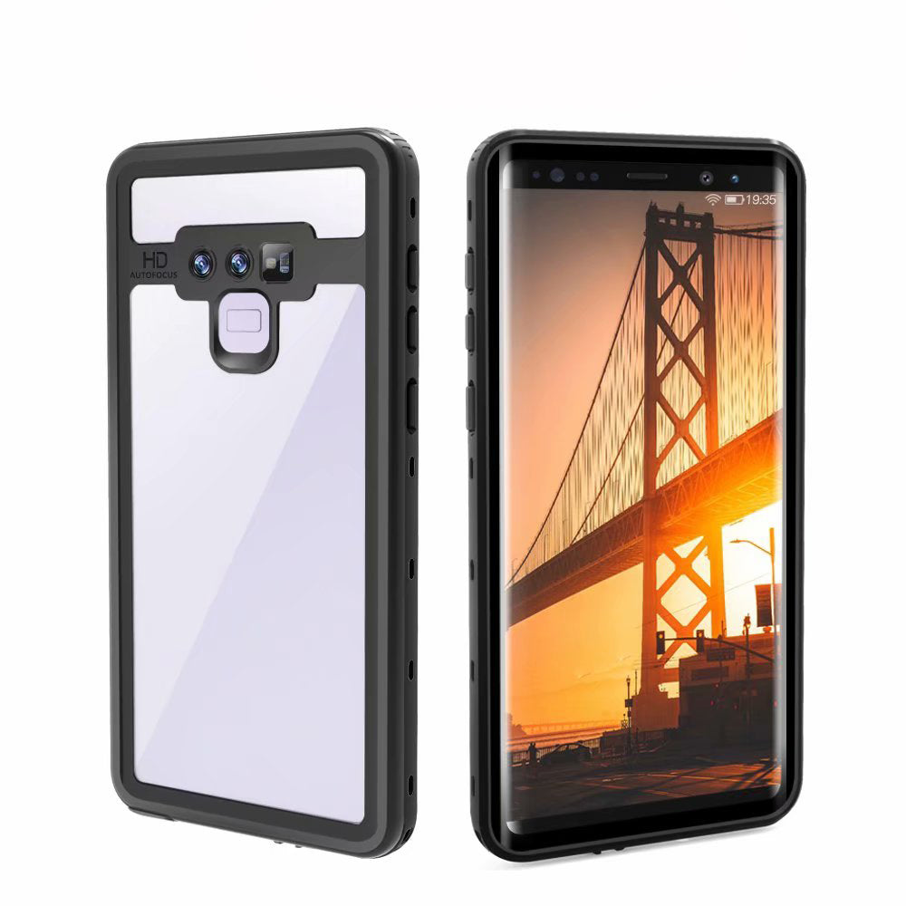 Clear Dot Waterproof Samsung Galaxy Note9 Case Swimming