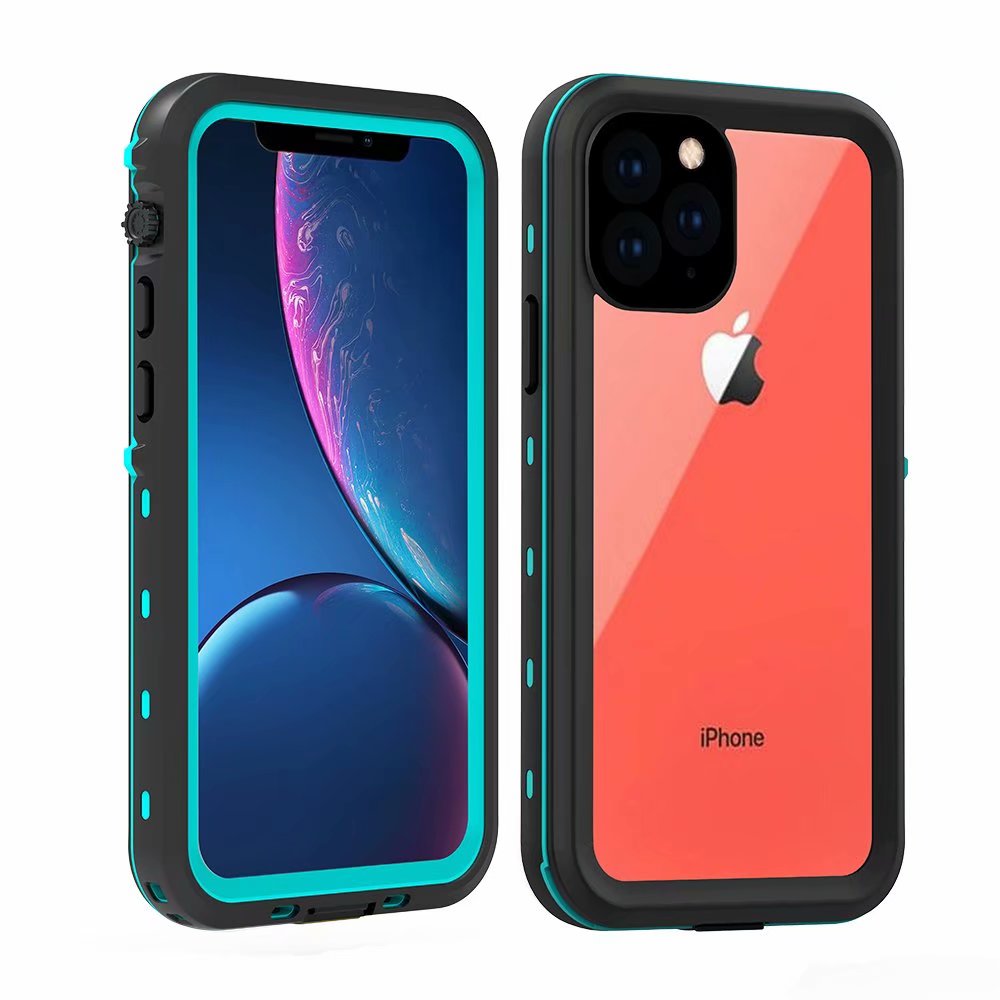 Clear Dot Waterproof Apple iPhone 11 Pro Case Swimming