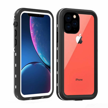 Clear Dot Waterproof Apple iPhone 11 Pro Case Swimming