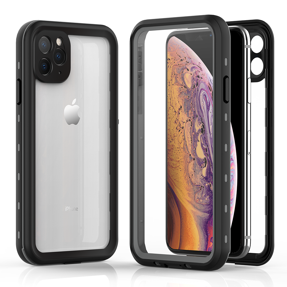 Clear Dot Waterproof Apple iPhone 11 Pro Max Case Swimming