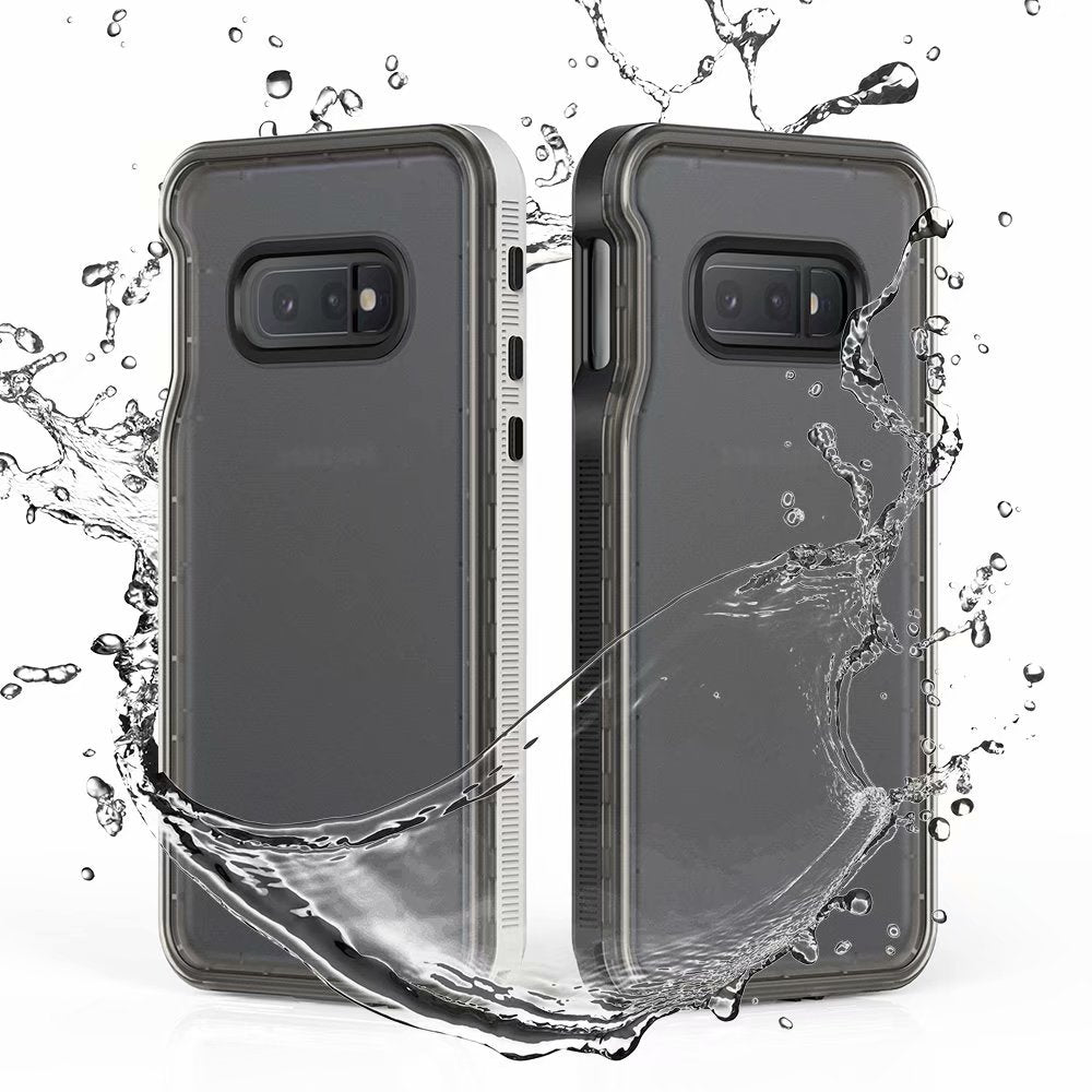 Burst Slim Swimming Waterproof Samsung Galaxy S10e Case Clear