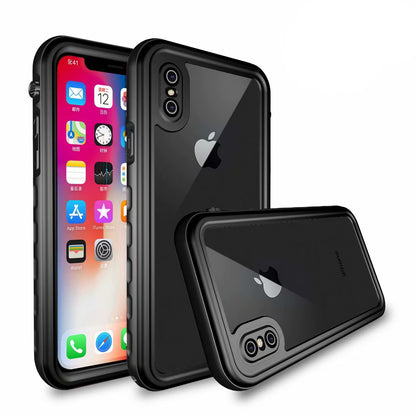 Burst Slim Swimming Waterproof Apple iPhone X Case Clear