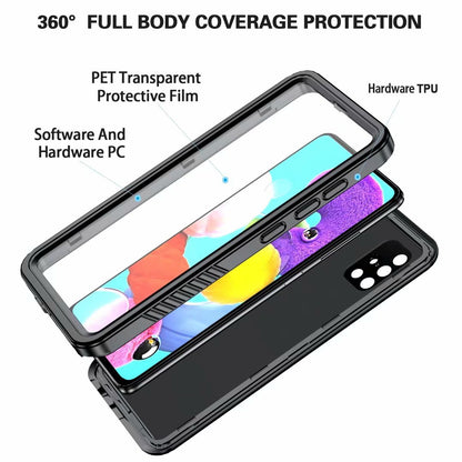 Twill Swimming IP68 Waterproof Samsung Galaxy A51 Case Bumper Combo