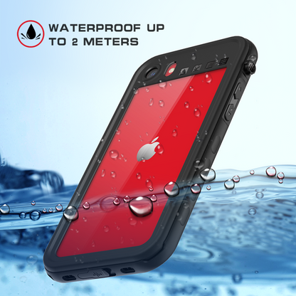 Burst Slim Swimming Waterproof Apple iPhone SE (2020) Case Clear