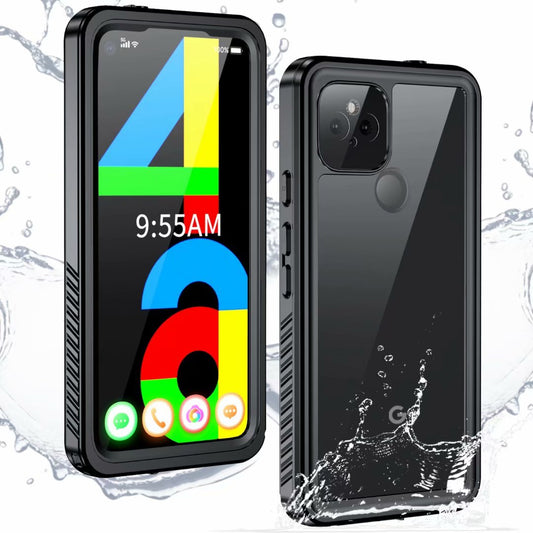 Twill Swimming IP68 Waterproof Google Pixel 4A Case Bumper Combo