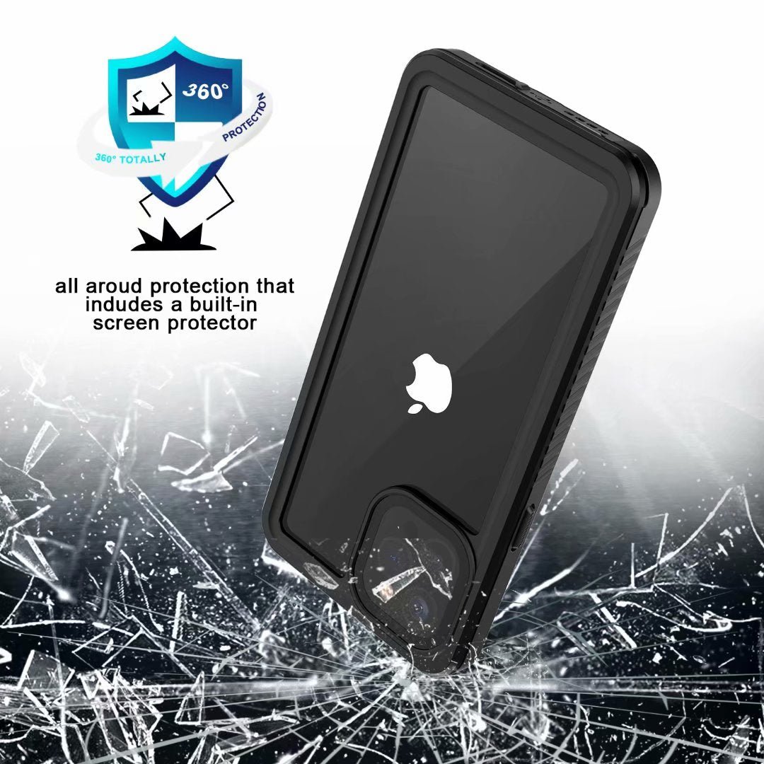 Twill Swimming IP68 Waterproof Apple iPhone 12 Pro Max Case Bumper Combo