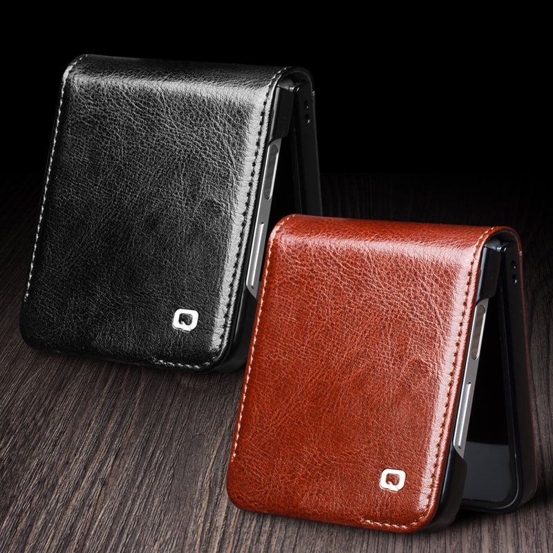 qialion-buckle-genuine-leather-galaxy-z-flip6-case-wallet-stand_3