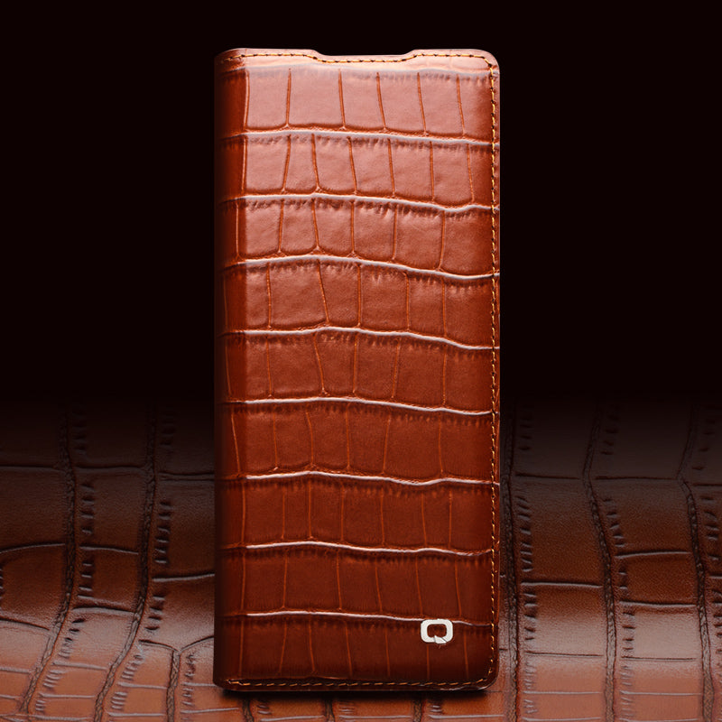 qialion-crocodile-genuine-leather-galaxy-z-fold5-case-wallet-stand_3