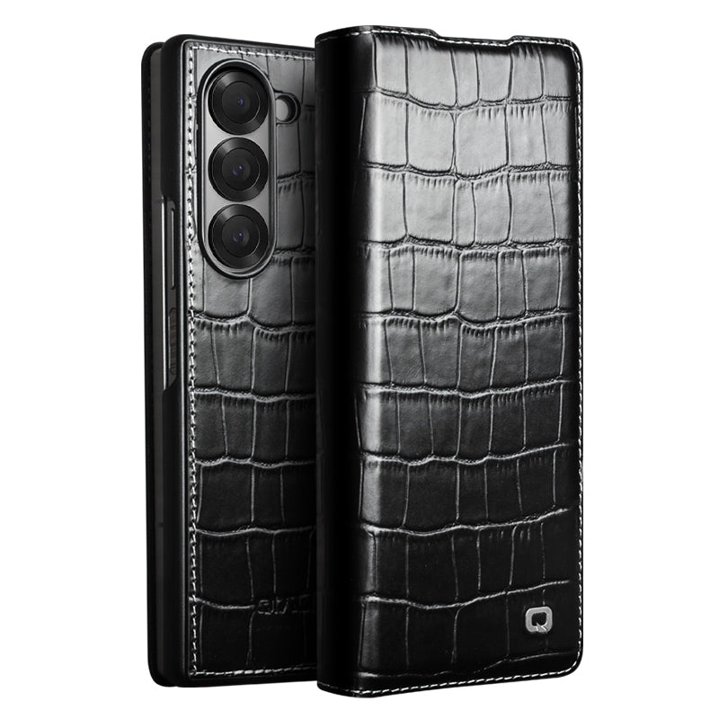 qialion-crocodile-genuine-leather-galaxy-z-fold5-case-wallet-stand_6