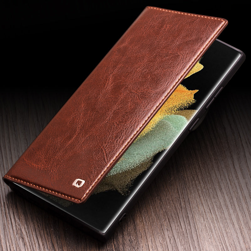 qialion-magnetic-genuine-leather-galaxy-s23-ultra-case-wallet-stand_5