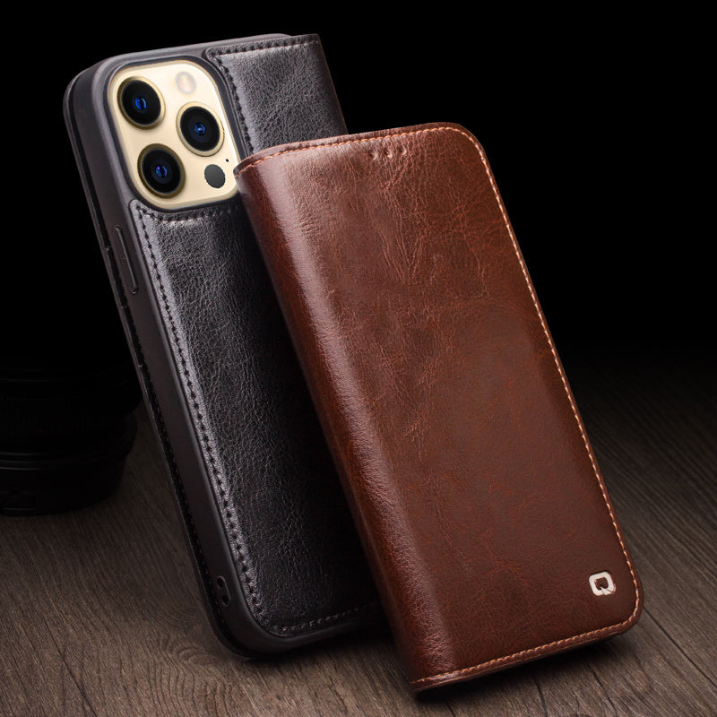 qialion-magnetic-genuine-leather-iphone-13-pro-max-case-wallet-stand_7