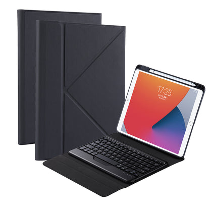 Gradation Leather Keyboard Apple iPad 7 Case Transformers Stand