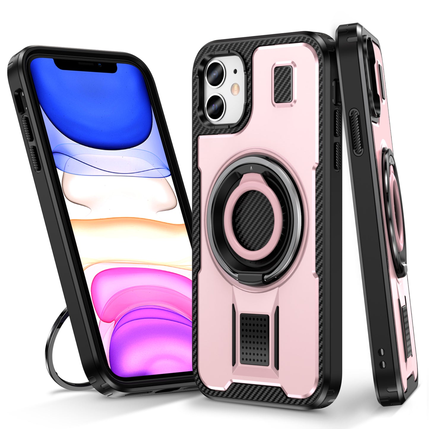 Devas Ring Holder iPhone 13 Case Multi-protection