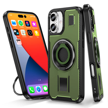 Devas Ring Holder iPhone 16 Plus Case Multi-protection