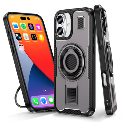 Devas Ring Holder iPhone 16 Plus Case Multi-protection