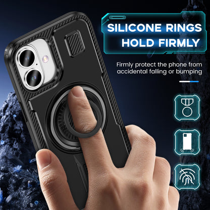 Devas Ring Holder iPhone 16 Plus Case Multi-protection