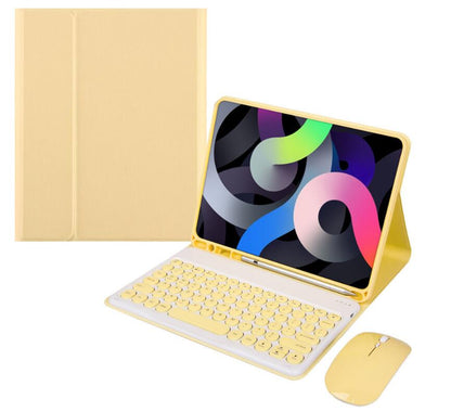 Fashion Leather Keyboard Apple iPad Air 4 Case Book Stand