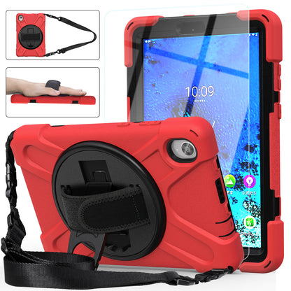 Pirate King Lenovo Tab M8 FHD (2020) Case 360 Rotating Stand Hand