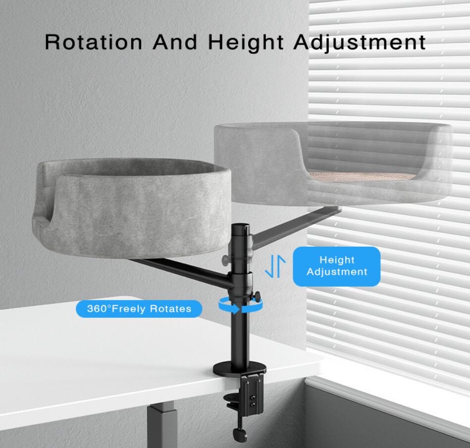 rotation-stand-desk-cat-bed-adjustable-height-detachable-washable_4