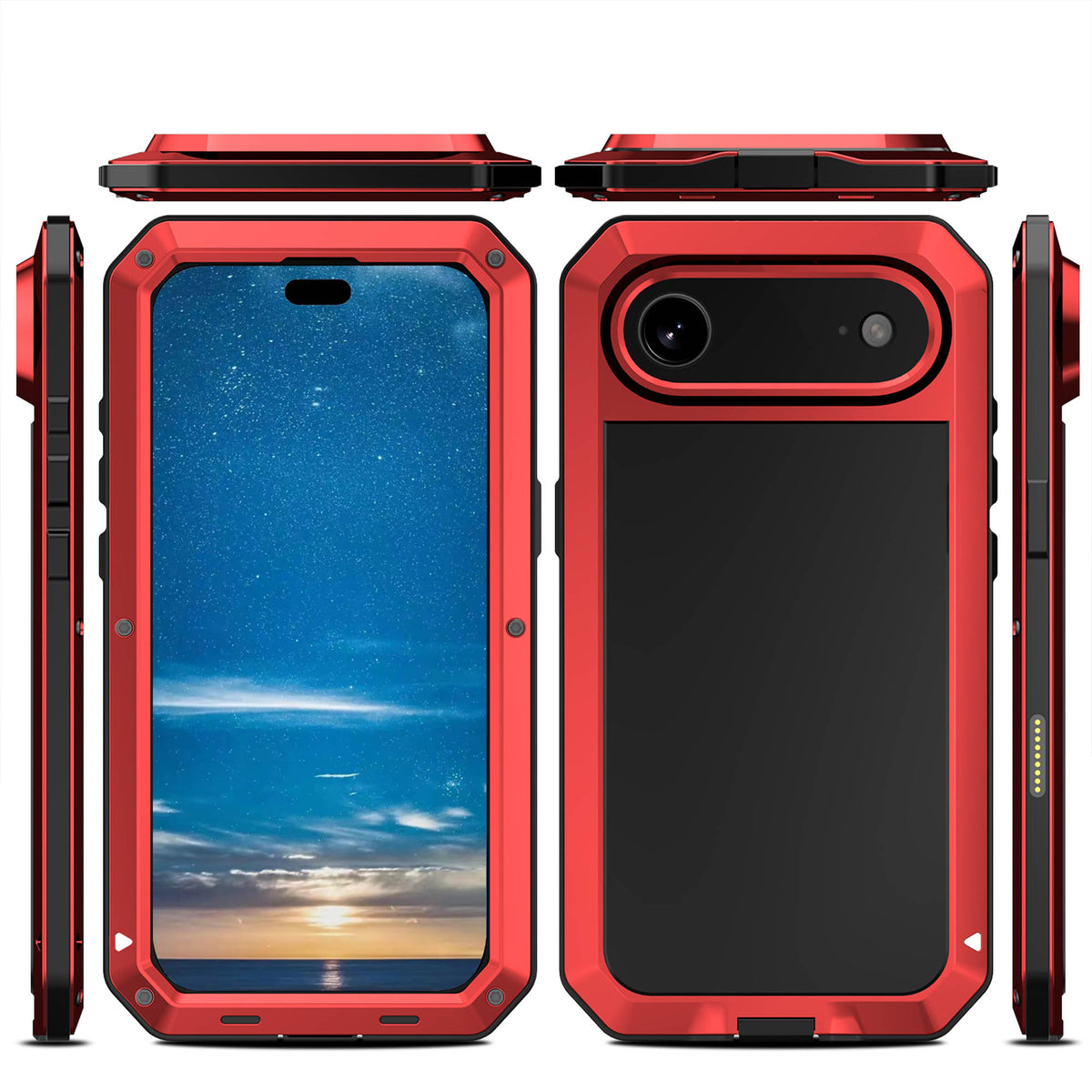 Ultramarine Technology with Rugged 360° Protection Phone Case 10ft Drop Protection Camera Button