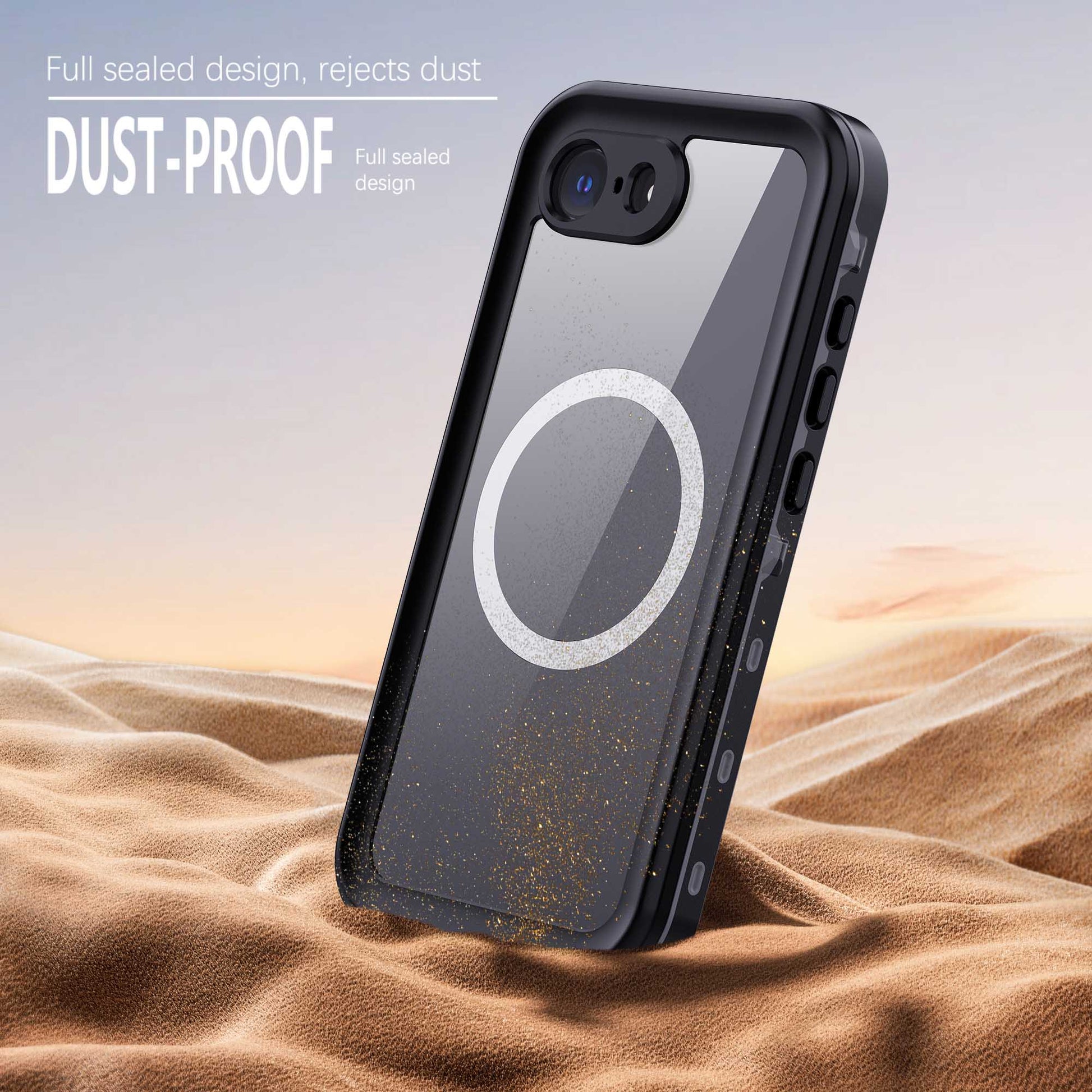 Ultramarine Technology Rugged Magnetic Phone Case: IP68 Waterproof & Military Drop Proof - iPhone 17e