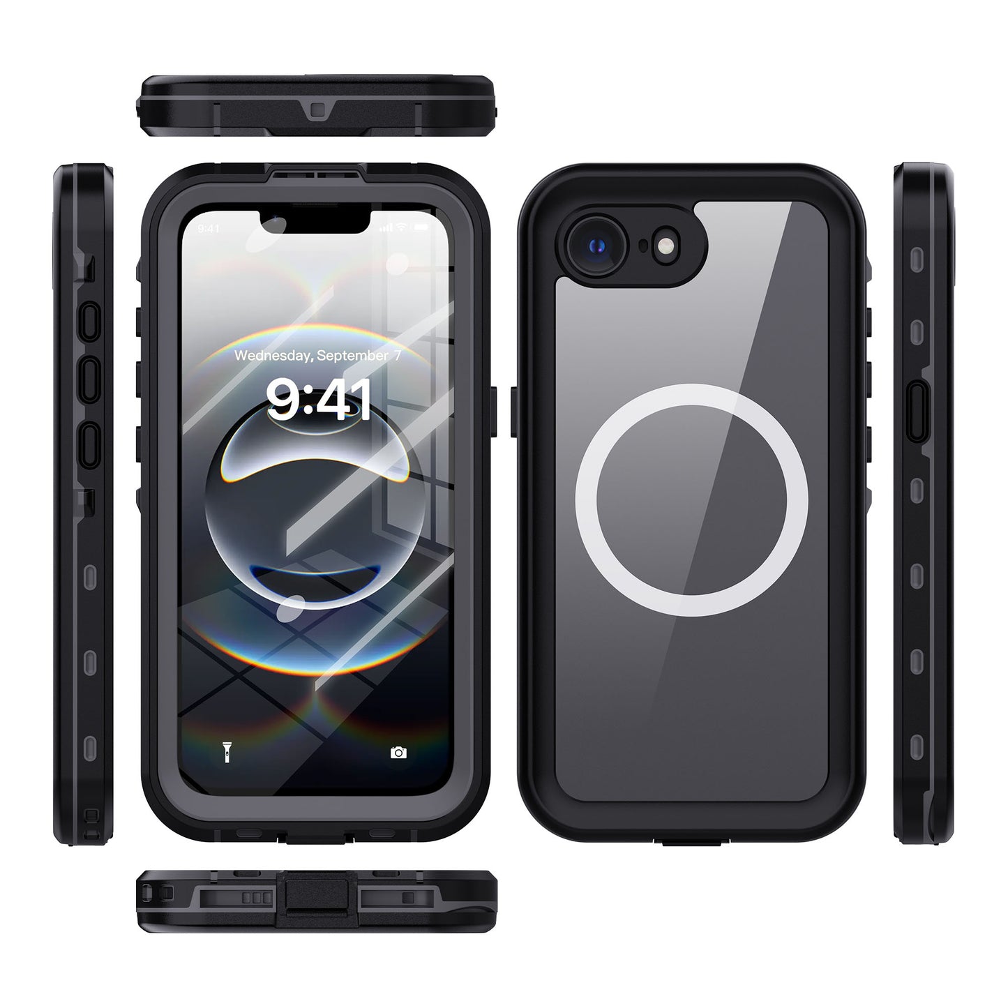 Ultramarine Technology Rugged Magnetic Phone Case: IP68 Waterproof & Military Drop Proof - iPhone 17e