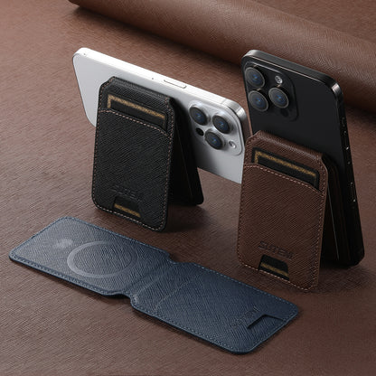 Cross Leather Phone Card Case with Magnetic