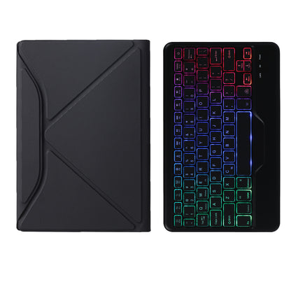 Triangle Stand Backlit Keyboard Samsung Galaxy Tab A7 Case Slim