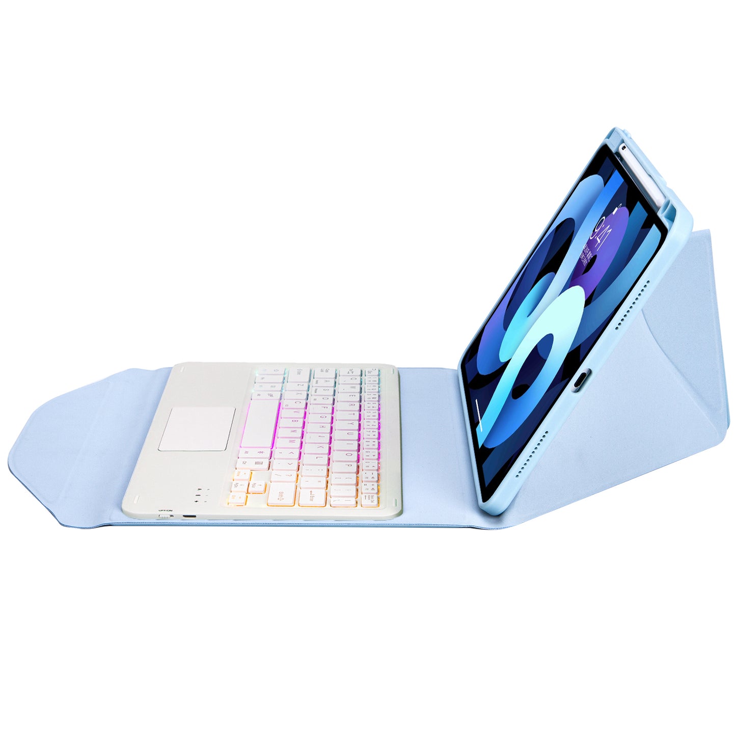 Rotating Stand Touchpad Backlit Keyboard Apple iPad Pro 11 (2018) Case