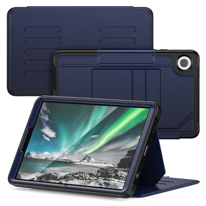 Business Leather Book Multiple Stand Galaxy Tab A9 Case