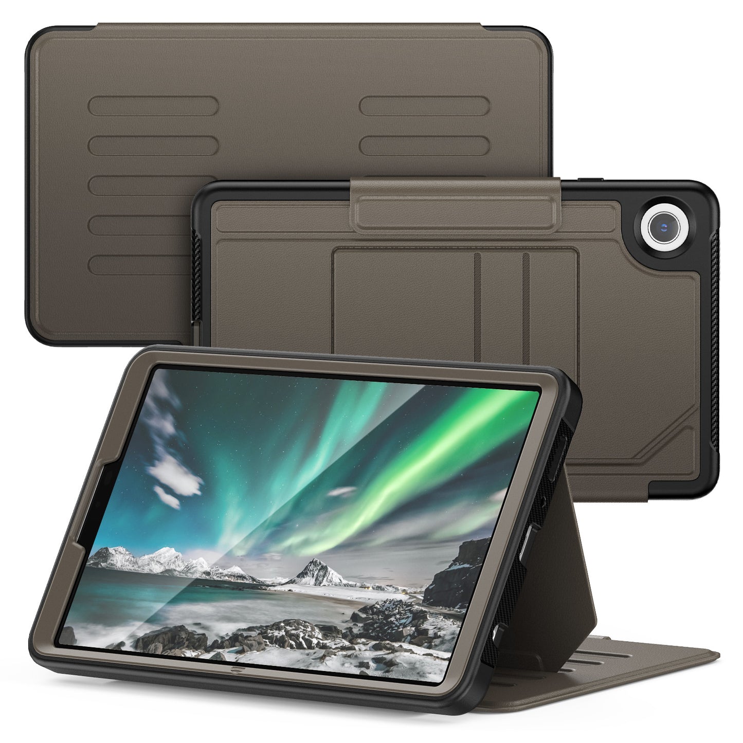 Business Leather Book Multiple Stand Galaxy Tab A9 Case