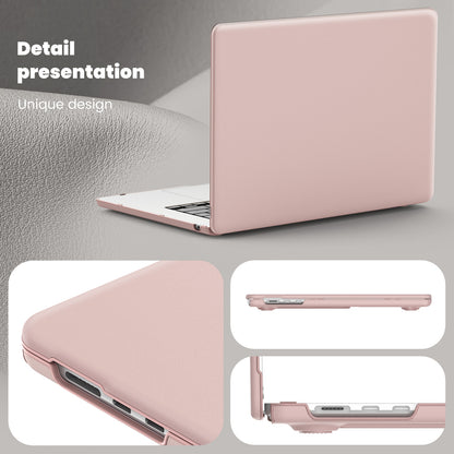 Business Silky Leather Kickstand Macbook Air 15.3 A3114 Case