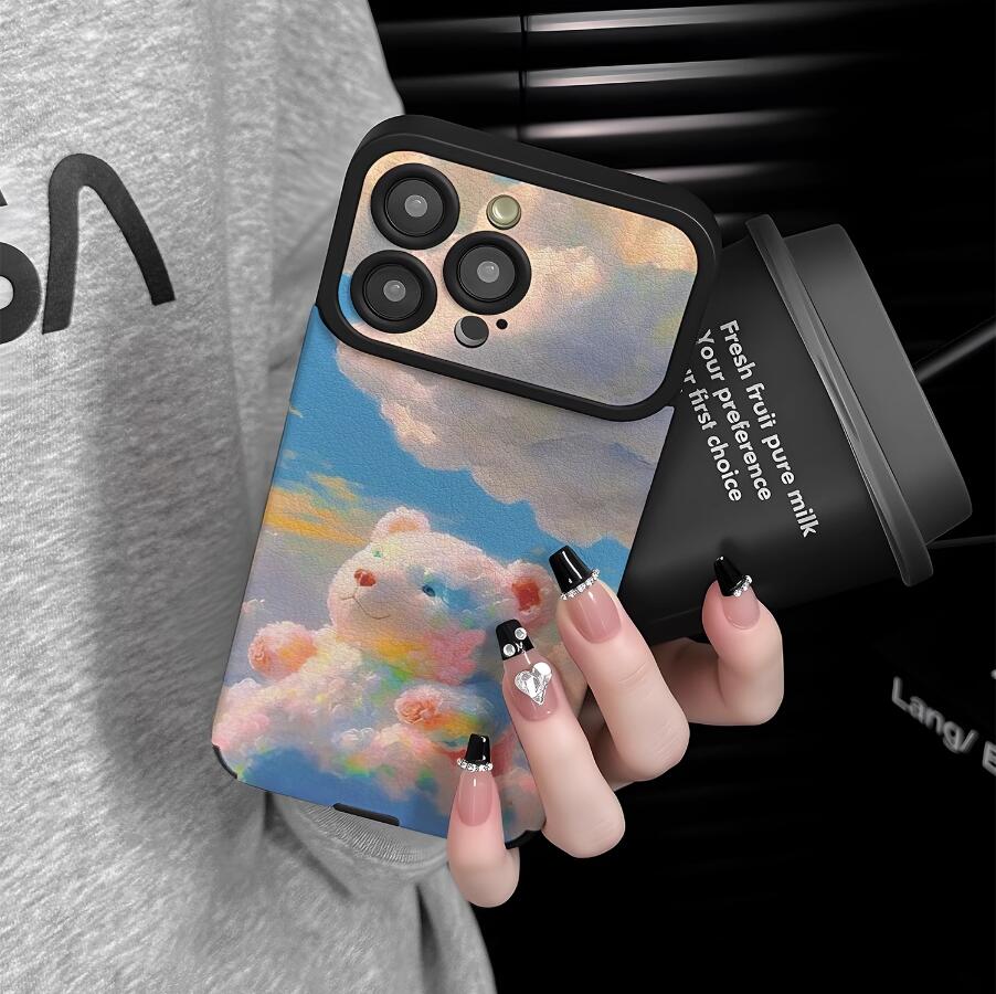 sheepskin-clouds-bear-colorful-painting-iphone-case-creative_2
