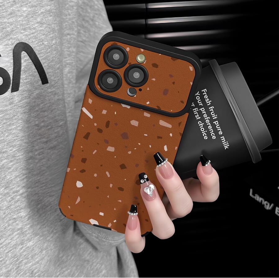 sheepskin-crushed-stone-painting-iphone-case-creative_2