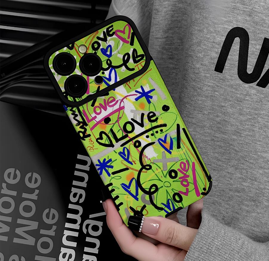 sheepskin-love-word-green-painting-iphone-case-creative_3