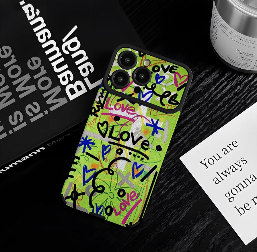 sheepskin-love-word-green-painting-iphone-case-creative_6
