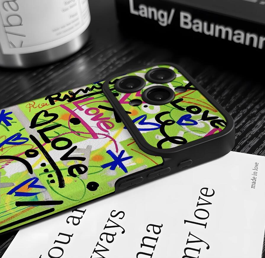sheepskin-love-word-green-painting-iphone-case-creative_7
