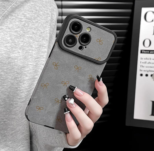 sheepskin-mini-bowknot-painting-iphone-case-creative_1