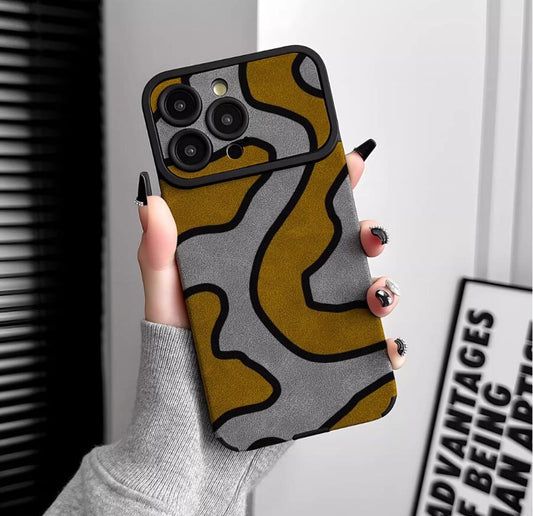 sheepskin-orange-maze-painting-iphone-case-creative_5