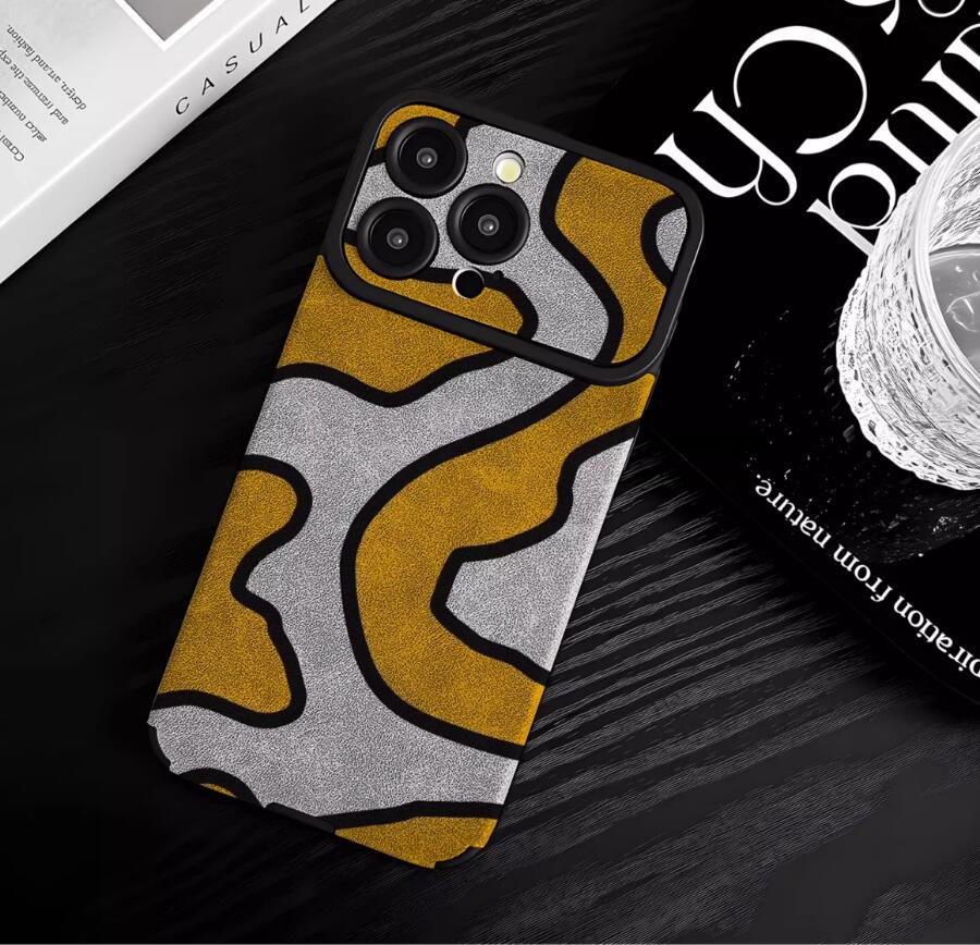 sheepskin-orange-maze-painting-iphone-case-creative_6