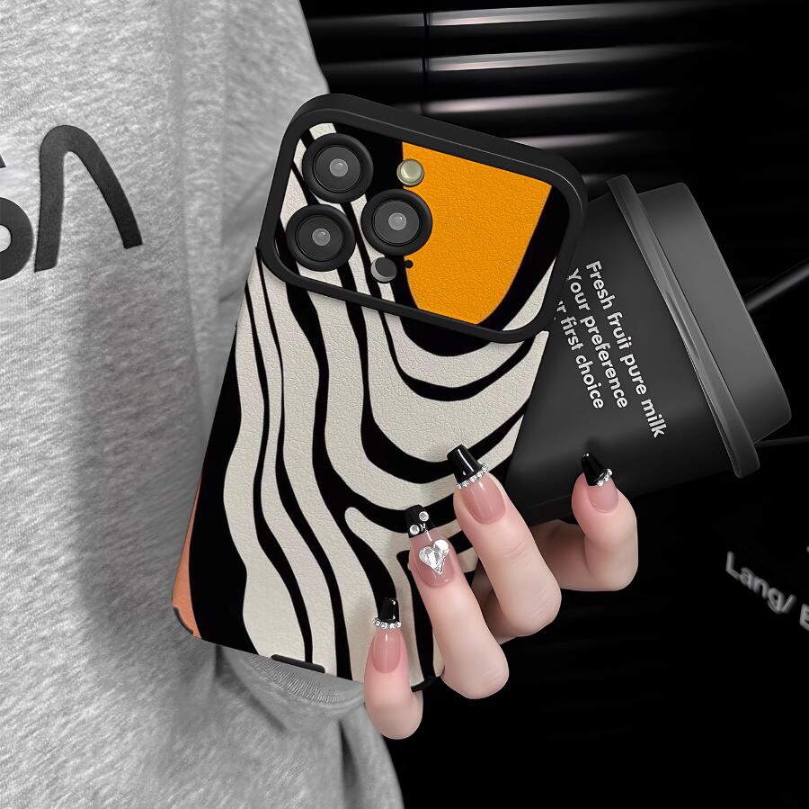 sheepskin-orange-zebra-patchwork-painting-iphone-case-trendy_2