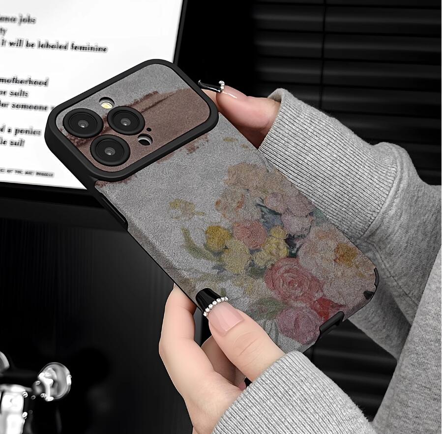 sheepskin-peony-painting-iphone-case-creative_2