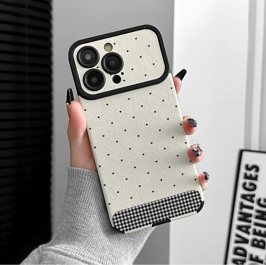 sheepskin-point-white-patchwork-grid-painting-iphone-case-creative_5